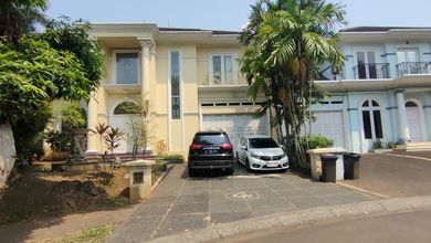 Rumah Mewah 2 Lantai BSD Cluster Fountainbleau Golf Residence