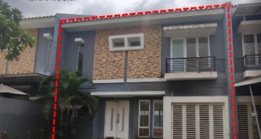RUMAH DI LEGENDA WISATA DA VINCI, CIBUBUR; LT. 220m2; SHM