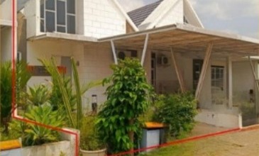 RUMAH DI VILA BOGOR INDAH 6, CLUSTER THE GAURA, CIBINONG, KAB. BOGOR; LT.84m2; SHM