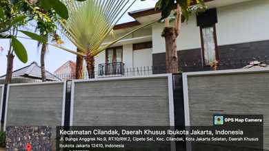 Rumah Sederhana area Cipete, Jakarta Selatan, LT 393 m2