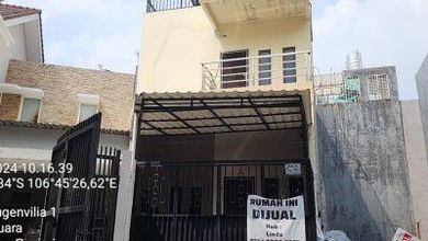 Jual Rumah Siap Tinggal di Taman Grisenda, Jakarta Utara, LT 152 m2