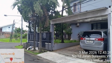 Rumah Hook di Blok D-5 No22 Sektor14.4 Rawa Buntu Serpong Tangerang Selatandijual