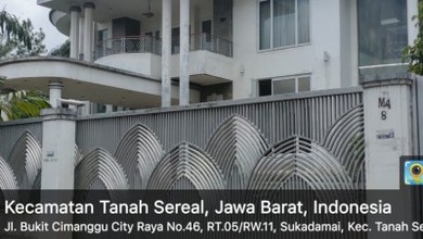 Rumah Cantik Dijual Diperumahan Villa Bukit Cimanggu Tanah Sereal Bogor