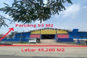 Gudang / Bengkel Body Repair Dijual Di Jl. Utama Kerawang Barat