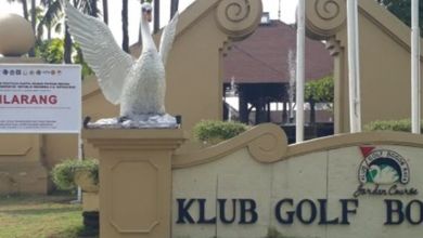 Dijual Klub golf melalui lelang lokasi strategis dan sejuk