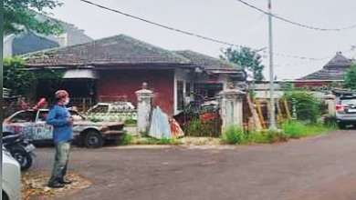 Hitung Tanah Di Kavling Yayasan Peruri Sudimara Ciledug Tangerang