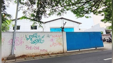 Gudang di Jalan Raya Pondok Kacang -Pondok Aren Tangsel