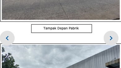5 Bidang Tanah Pabrik Lt14018m² Proses Lelang Letak Startegis