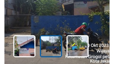 Rumah Grogol Petamburan Strategis
