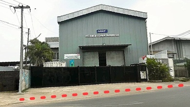 Bekasi - Gudang Bagus Cantik Sangat Strategi. SHM LT 861 M2. Dijalan Raya Bantar Gebang Setu. Bekasi