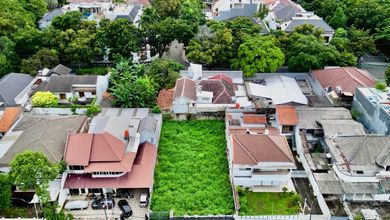 Tanah siap bangun SHM lt 605mt termurah kawasan SCBD kawasan bisnis 