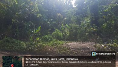 Tanah di obral murah lt 2600mtr dkat Geoprak ciletuh investasi masa depan 