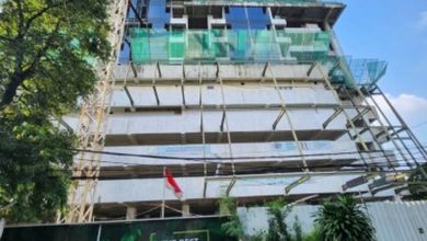 Gedung Apartemen di obral murah lt 4.444mtr jarang ada Sinabung Senayan Jakarta Selatan 