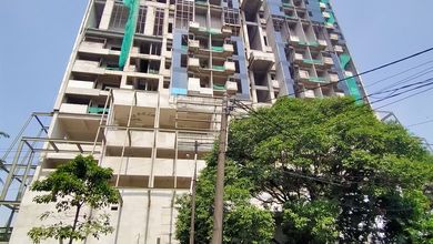 Gedung Apartemen harga miring lt 4.444mtr jln Sinabung 2 Kebayoran Baru inves menguntungkan 