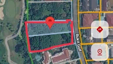 Kavling di Obral Murah LT 5081Meter Jln Bukit Golf Utama Pondok Indah Jakarta Selatan