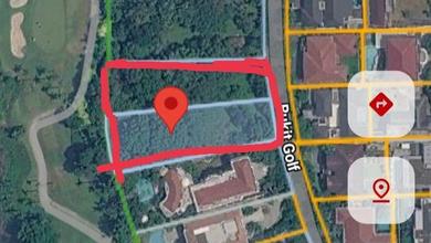 Tanah Harga di Bawah NJOP LT 5081Mtr Jln Bukit Golf Utama Sektor 111 Bukit Golf Pondok Indah Jakarta Selatan