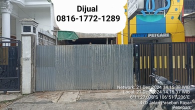 Jual Rumah Bagus LT 124 m2 di Senen, Jakarta Pusat